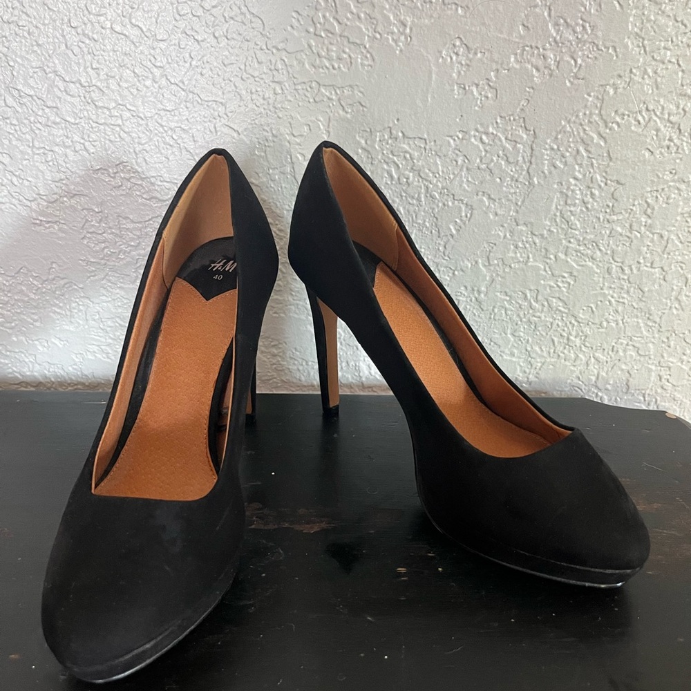 Black High Heel Pumps - H&M